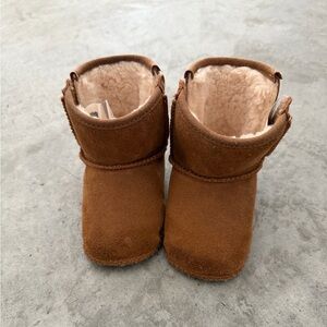 UGG Chestnut Suede Infant Booties
